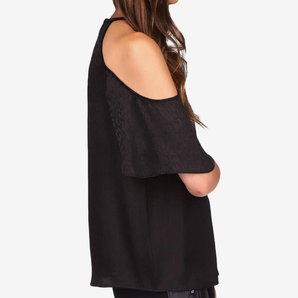MICHAEL Michael Kors Black Cold Shoulder Top, Women's 3XL, NWT! - Picture 3 of 6